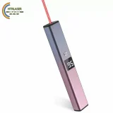 5mw Type-C快速充電 USB レーザーポインター電池残量表示付 オリジナル スマートパワーデジタル表示レーザー