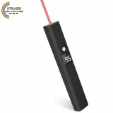 5mw Type-C快速充電 USB レーザーポインター電池残量表示付 オリジナル スマートパワーデジタル表示レーザー