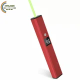 5mw Type-C快速充電 USB レーザーポインター電池残量表示付 オリジナル スマートパワーデジタル表示レーザー