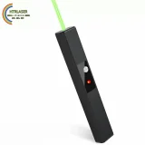 5mw Type-C快速充電 USB レーザーポインター電池残量表示付 オリジナル スマートパワーデジタル表示レーザー