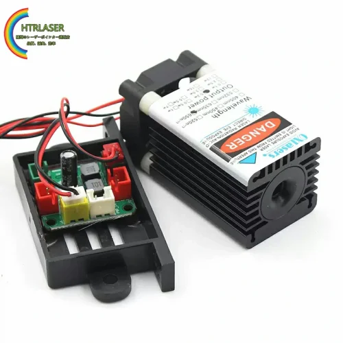 635nm 500mW 赤色レーザー 638nm 200mW 橙赤色レーザーモジュール TTL 変調レーザーヘッド 12V サポート PWM 信号出力調整 粗ビームと繊細ビーム選択可