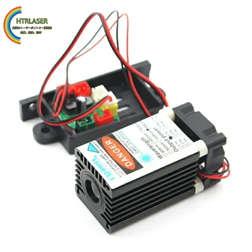 635nm 500mW 赤色レーザー 638nm 200mW 橙赤色レーザーモジュール TTL 変調レーザーヘッド 12V サポート PWM 信号出力調整 粗ビームと繊細ビーム選択可