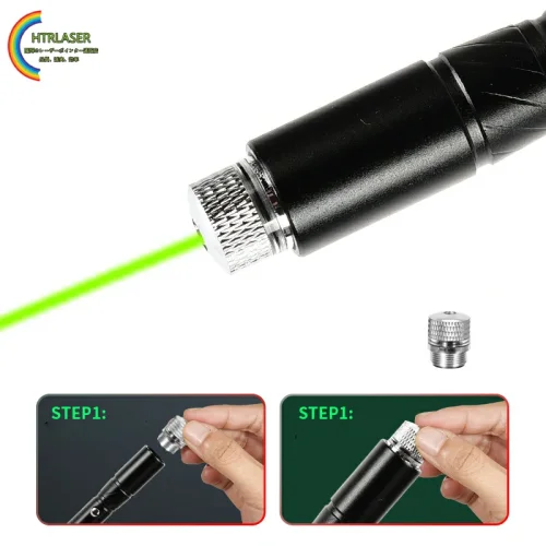 Type-C充電式クリップ付きグリーンレーザーポインター｜高輝度・教鞭・不動産／建築模型の指示用