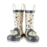 Girl Rain Boots Flamingos