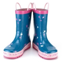 Girl Rain Boots Flamingos