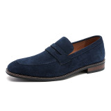 	 men's genuine leather formal shoes 