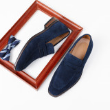 	 men's genuine leather formal shoes 