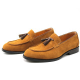 	 men's genuine leather formal shoes 