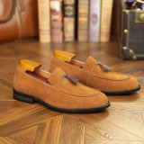 	 men's genuine leather formal shoes 