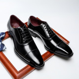 	 men's genuine leather formal shoes 