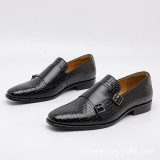 	 men's genuine leather formal shoes 