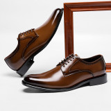 	 men's genuine leather formal shoes 