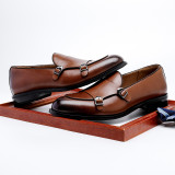 	 men's genuine leather formal shoes 