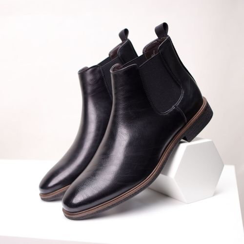 	 men's genuine leather formal shoes 