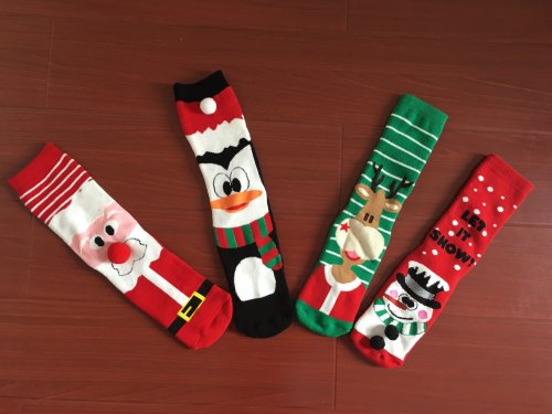 Stockings Anti-slip Christmas Day Socks.