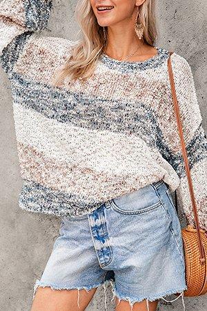 Ombre/tie-Dye Long Sleeve Shirts & Tops