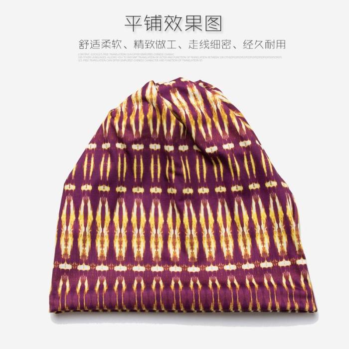 2020 New Dual-purpose Collar Cap Cover Cap Four Seasons Men's and Women's Baotou Hat