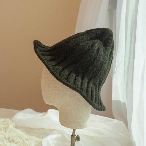 Wizard Hat Autumn Winter Plush Folding Halloween Hat