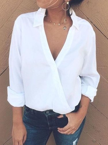 Women Casual Tops Tunic Blouse Shirt
