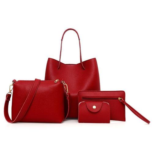 Bag - Four-piece Handbag Set Simple Single Shoulder Bag