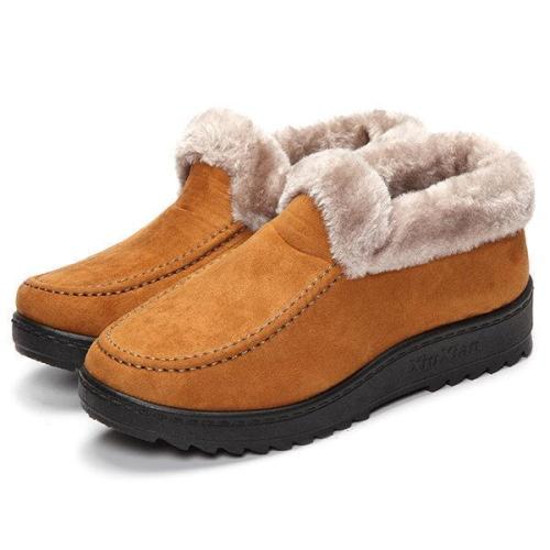 Suede Ankle Soft Warm Footwear Short Boots For Women