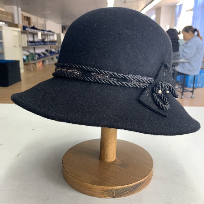 Women's Warm Wool Fisherman Hat Felt Hat