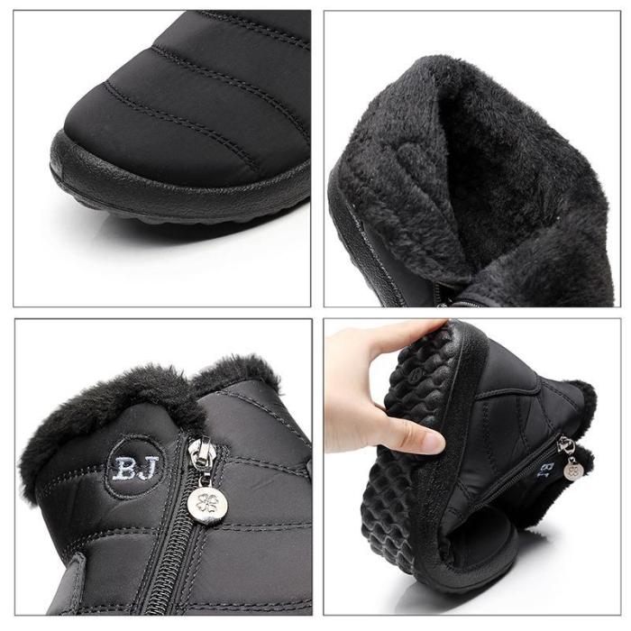 Women Snow Booties Casual Comfort Plus Size Shoes
