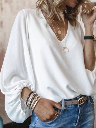 White Cotton Casual Shirts & Tops