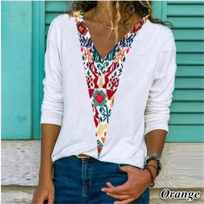 2020 Cotton Tees Tops Plus Sizes Big Large Sexy Befree Shirts Loose Casual Blouse