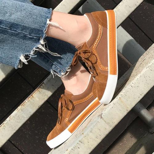Women Athletic Sneakers Casual Lace Up Shoes
