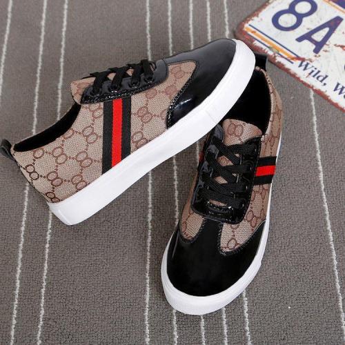 Women Cloth-PU Paneled Athletic Spring/fall Flats Shoes
