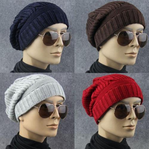 New Korean Winter Hats for Women Casual Knitted Beanie Cap