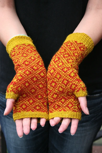 Casual Tribal Cotton Gloves & Mittens