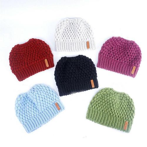 Winter Women Stretch Knit Hat