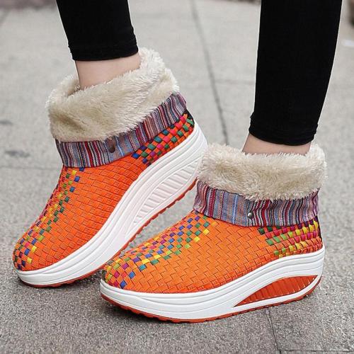 Women Plus Size Athletic Booties Casual Shoes