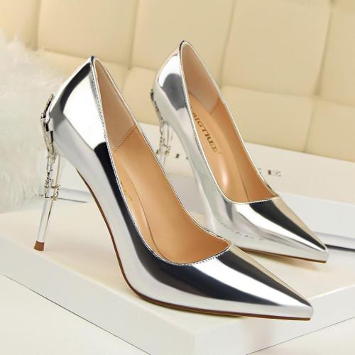 Women's Stiletto High-heeled Shallow Mouth Pointed Pumps