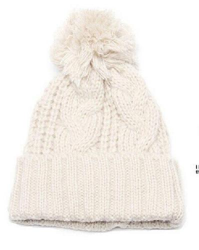 New Winter Warm Knitted Cap Men and Women Fashion Twist Flanging Earmuffs Hat