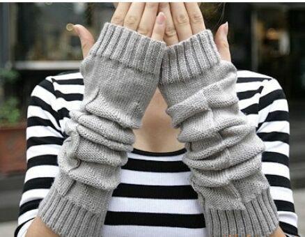 Autumn Winter Casual Basic Knitted Gloves