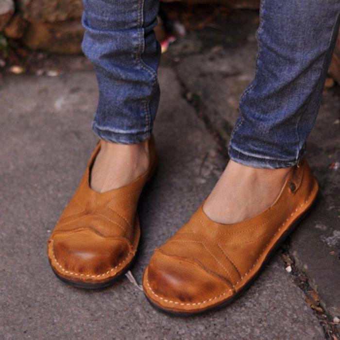 Women Soft Pu Flat Heel Spring/fall Loafers