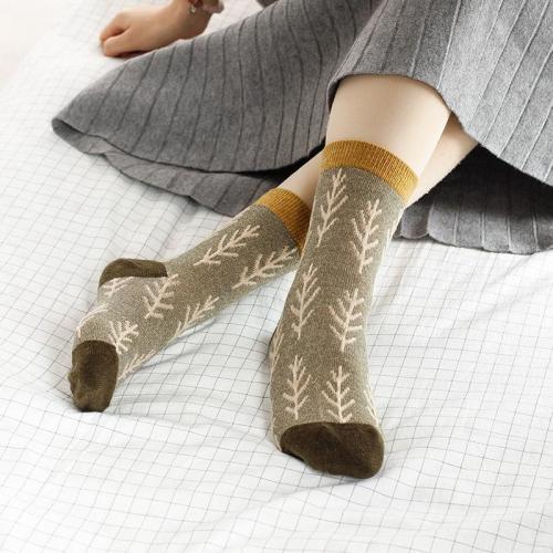 Spring Warm Stockings Christmas Wool Socks Winter Cotton Thickened