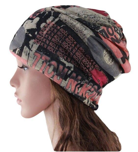 Fashion Letter Muffler Scarf High Quality Winter Hats for Women Cap