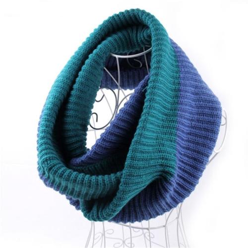 Winter Women Knitting Infinity Scarves Knitted Warm Neck Circle Scarf