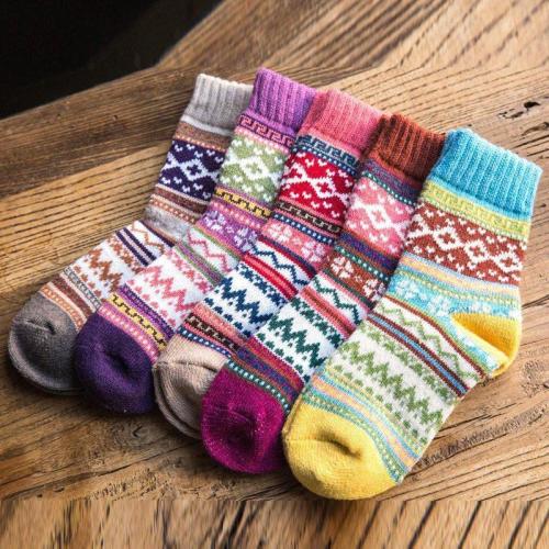 Casual Sheath Tribal Women fuzzy socks