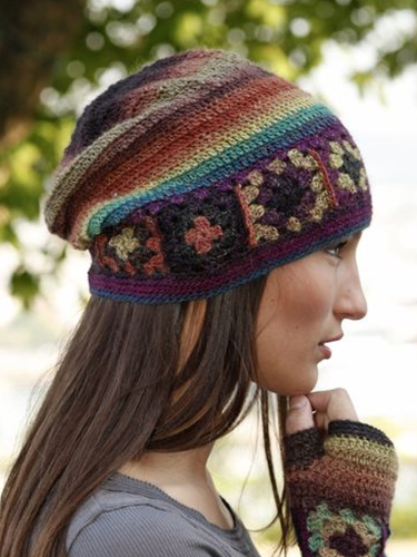 Color-Block Casual Knitted Hats