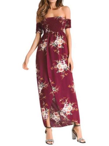 Printed dress spring and summer Plus Size Dress