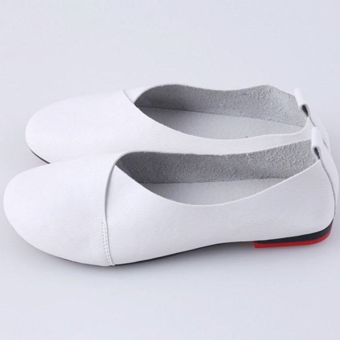 Women Slip On Flats Vintage High Quality Shoes