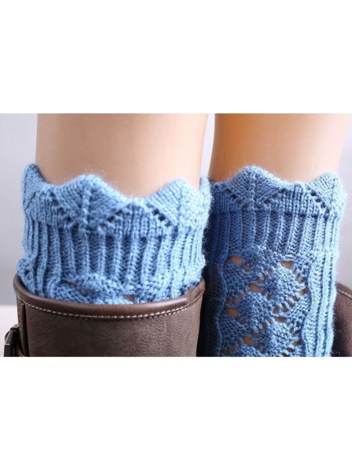 Short Hollowing Out Ankle Socks