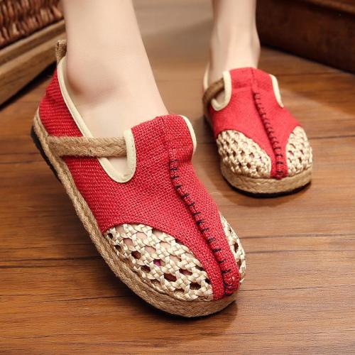 Breathable Hand-woven Mesh Loafers