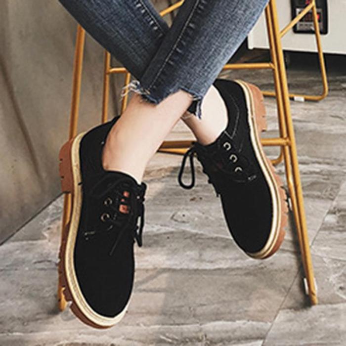 Women Artificial Nubuck Loafers Casual Plus Size Shoes