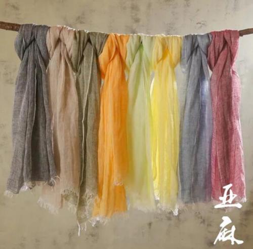 60x180cm Spring Women Cotton Linen Scarf Plain Solid Colorful Large Winter Scarves Wrap Stoles Pashmina Muslim Hijabs